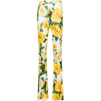 Dolce & Gabbana `Flowering` Flared Pants