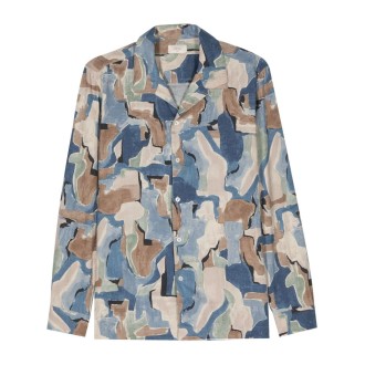 Altea `Luke` Camuflage Print Shirt