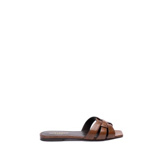 Saint Laurent `Tribute` Slide Sandals