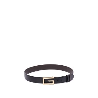 Gucci Reversible Belt With `Square G` Buckle