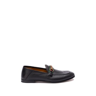 Gucci `Horsebit` Loafers With `Web`