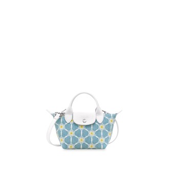 Longchamp `Le Pliage Marguerites` Extra Small Handbag