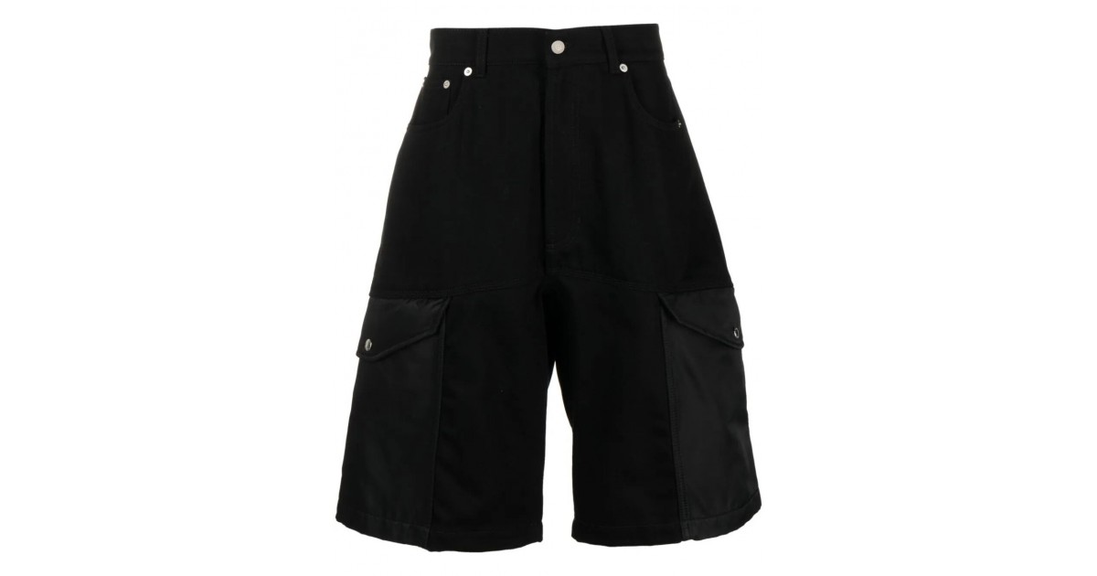 Alexander McQueen `Hybrid` Denim Shorts | SHOPenauer