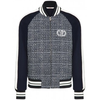 Valentino Garavani `Vlogo Signature` Bomber Jacket