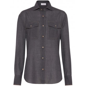 Brunello Cucinelli Long Sleeve Shirt