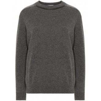 Brunello Cucinelli Long Sleeve Crew-Neck Sweater