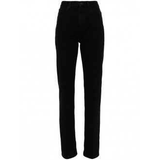 Saint Laurent Mid Rise Straight Jeans