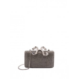 Self-Portrait `Crystal Box` Clutch Bag
