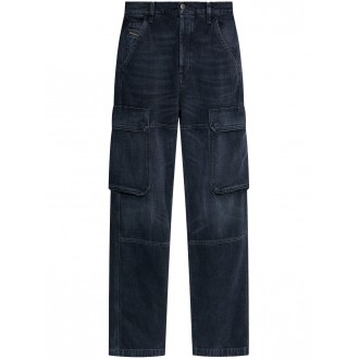 Diesel `D-Pot-Cargo` 5-Pocket Jeans