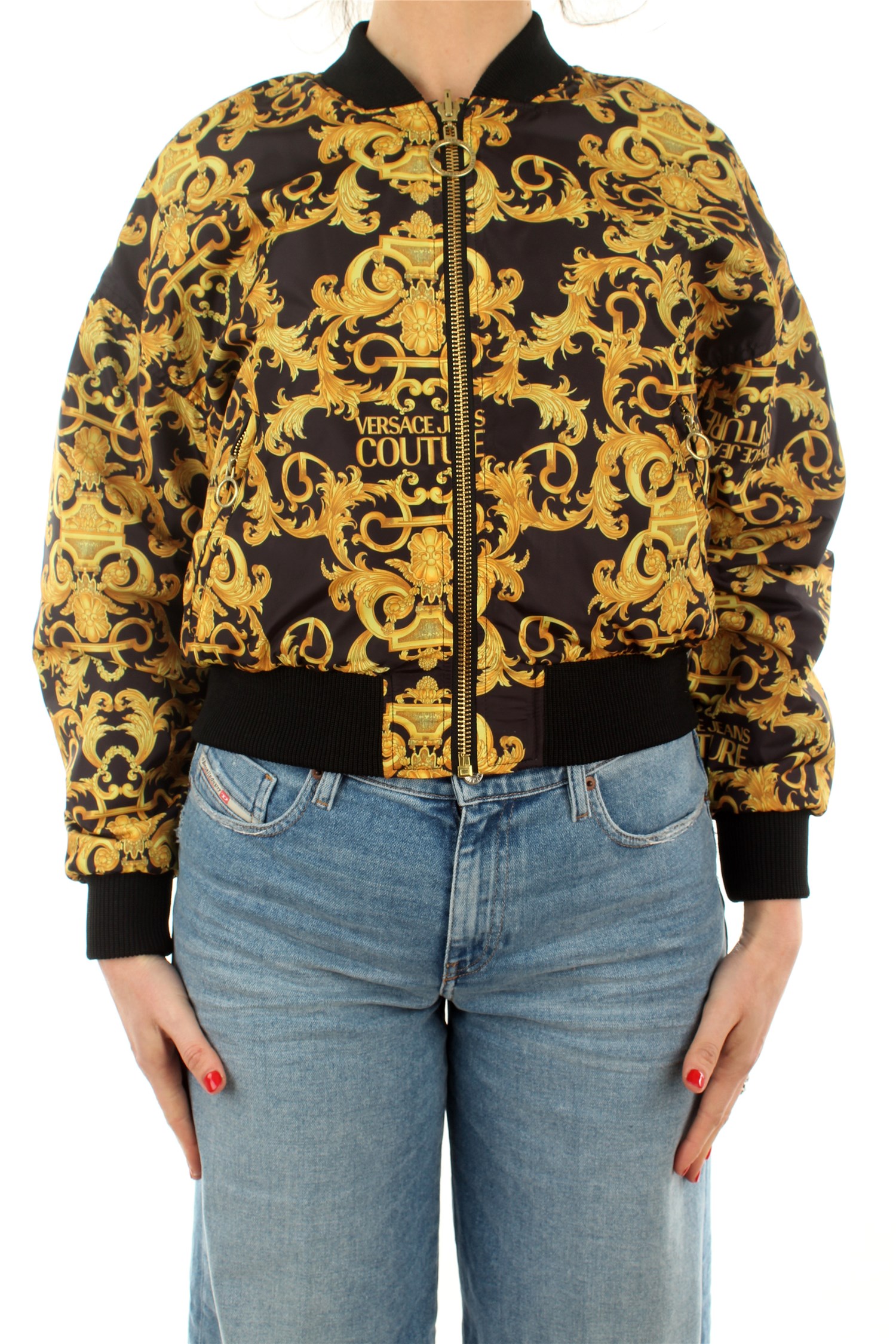 versace bomber jacket womens