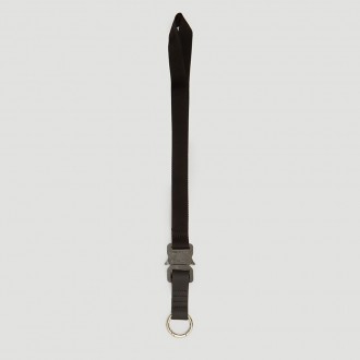 Rollercoaster Buckle Lanyard in Black