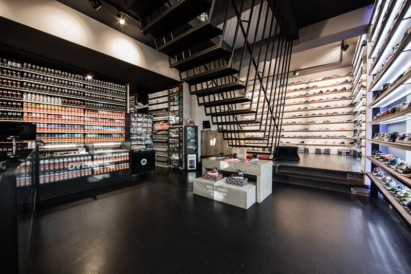 overkill sneaker store