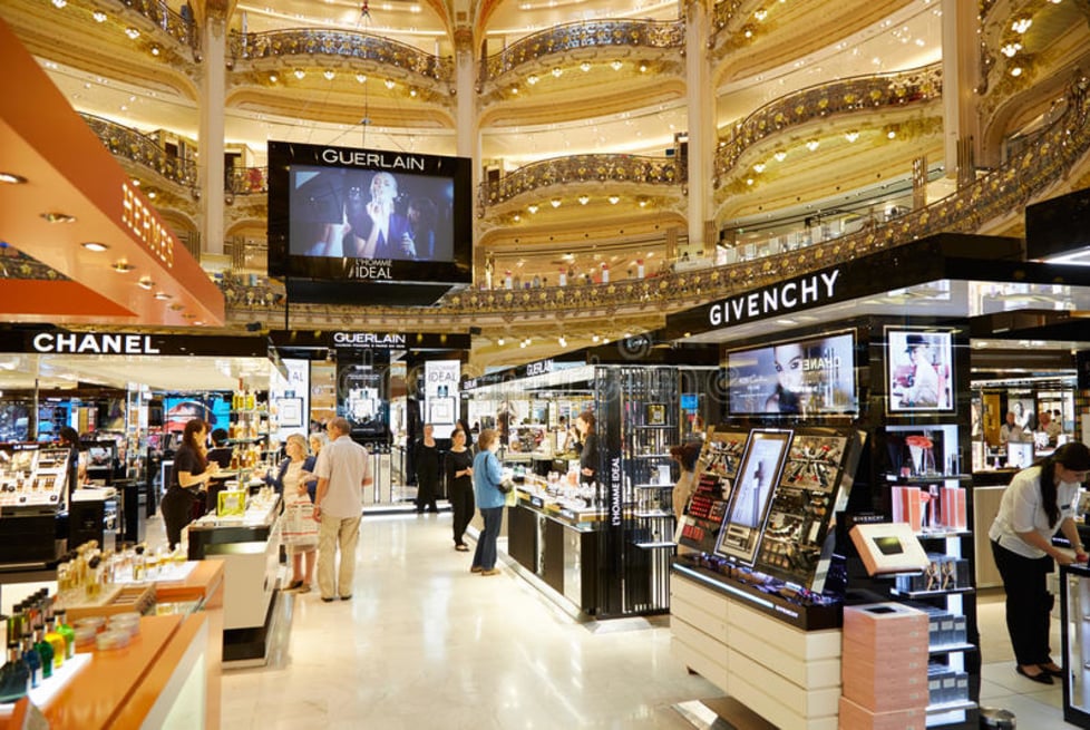 Galeries Lafayette  Shopping in Chaussée-d'Antin, Paris