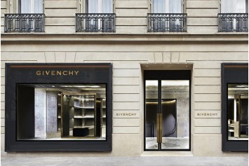 GIVENCHY store at Avenue Montaigne, Paris – France