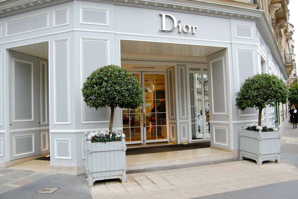 DIOR, Dior Boutique, FRANCE, Paris