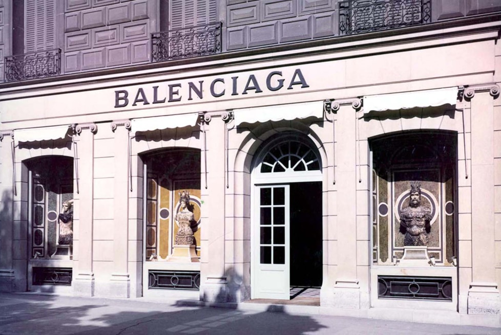 balenciaga showroom